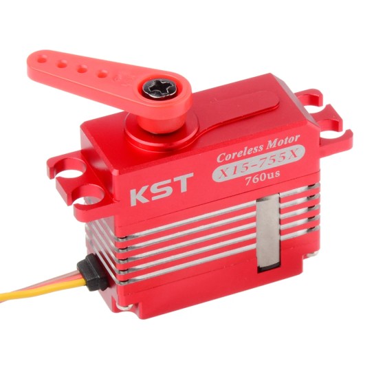 Hot Sales KST X15-755X 10.2kg Helicopter Tail Digital Metal Gear Servo Motor for Robot UAV Hobby Education